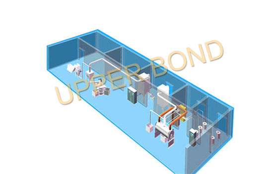 China 60mu, 38mu, 24mu Tobacco Processing Equipment Chewing Tobacco Process Line factory
