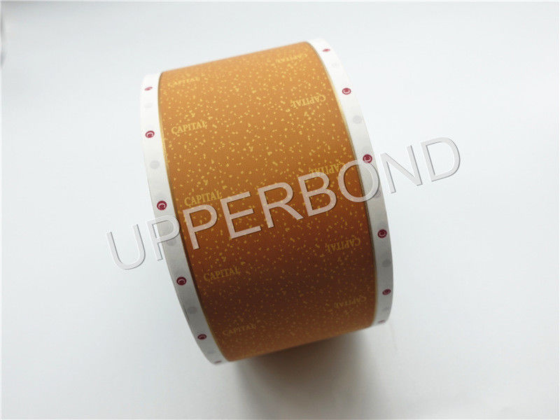 35 Gsm Yellow Cork Cigarette Filter Tipping Paper