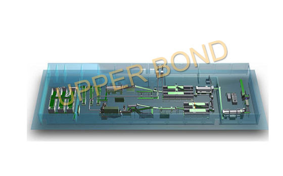 China Tobacco Processing Equipment Primary Pilot Line with Capacity 200kg - 1000kg company
