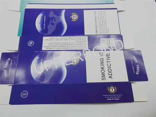 Photogravure And Offset Printing Cardboard Box For Tobacco Industry
