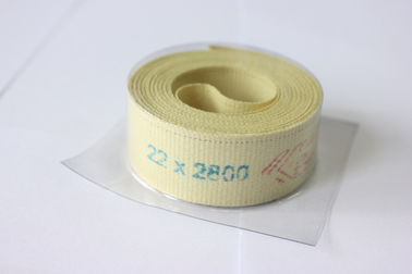 Light Yellow Cigarette Machine Parts , Kevlar Fiber Garniture Tape