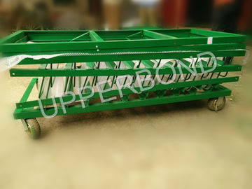 Cigarette Filter Rod Tray Trolley Cart Plant Pushcart Foldable