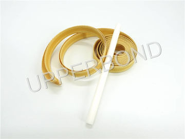 Good Friction Coefficient Cigarette Machine Parts Center Coated Garniture Tape 0.68 mm Thickness