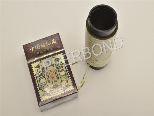 China Tobacco Supplier Laser Microprinting Bopp Tear Tape For Cigarette Small Box