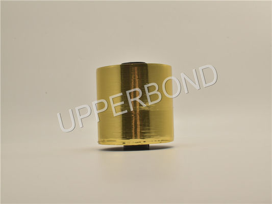 Custom Gold Holographic Tear Tape Packing Tape For Cigarettes Packer