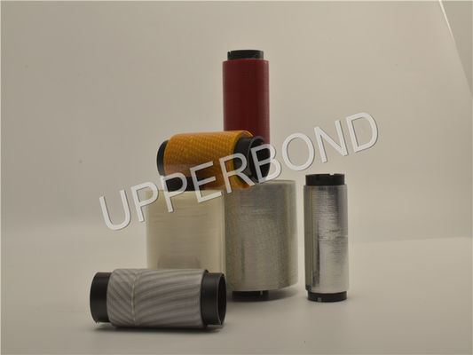Standard 1.6 Or 2.0 Mm Width Bopp Tear Tape For Cigarette Packaging