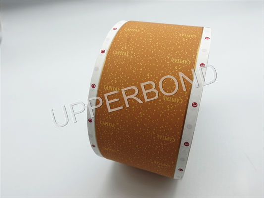 35 Gsm Yellow Cork Cigarette Filter Tipping Paper