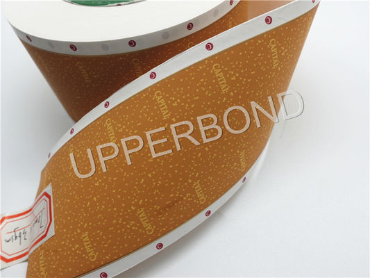 White Base Paper Yellow Cork Tipping Paper For Ciagratte Packer