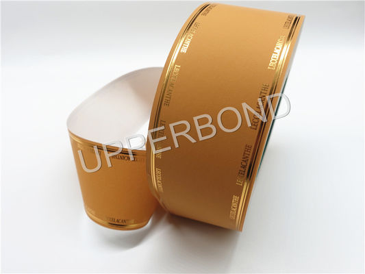 White Base Paper Yellow Printing Tipping Paper For Cigarette