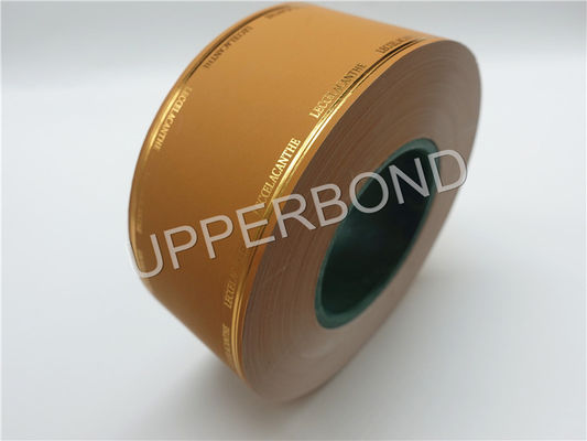 Packing Materials Yellow Tipping Paper For Cigarette Filter