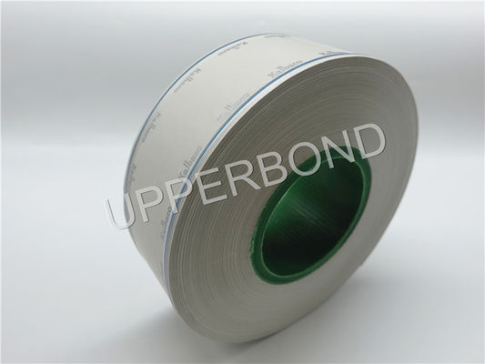 Custom Pearlized Tobacco Tipping Paper With Silver Logo