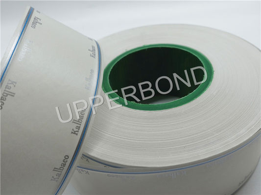 Custom Pearlized Tobacco Tipping Paper With Silver Logo
