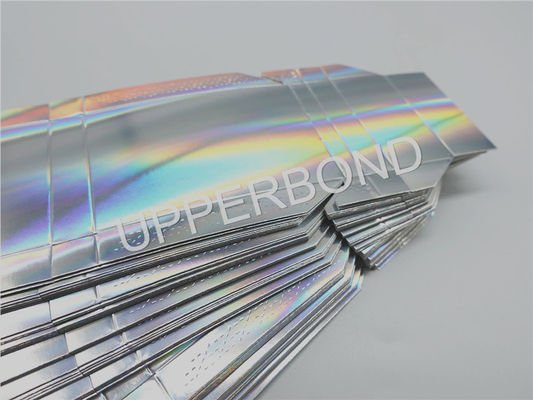 Small Cardboard Cigarette Packaging Box With Metallic Color