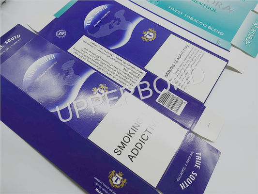 Photogravure And Offset Printing Cardboard Box For Tobacco Industry