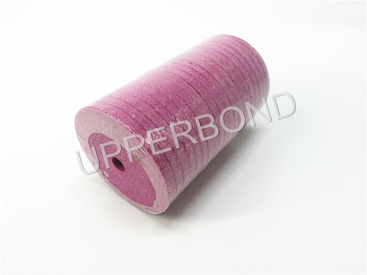 75*10*6 Pink Stone Grinding Wheel For Cigarette Making Machine