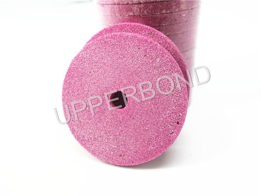 Pink Abrasive Disc Grinding Wheel For Tobacco Making Machine