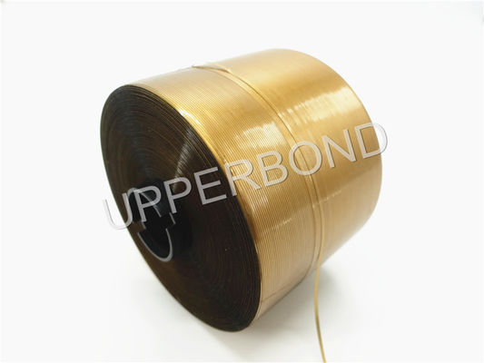 Gold Color Box Sealing High Tensile Tear Strip Tape Custom Size
