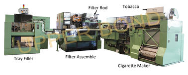 Green MK9 Maxs HCF80 Cigarette Rolling Machine Siemens PLC S7-300 Series