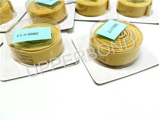 3135x21 Cigarette Machines Garniture Tapes Kevlar Fiber Tape