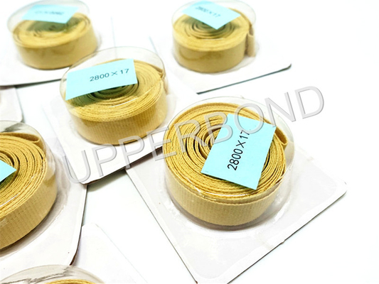 3135x21 Cigarette Machines Garniture Tapes Kevlar Fiber Tape