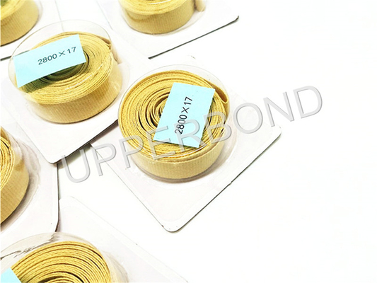 3135x21 Cigarette Machines Garniture Tapes Kevlar Fiber Tape