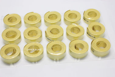 Light Yellow Cigarette Machine Parts , Kevlar Fiber Garniture Tape